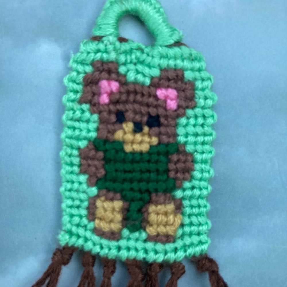Small Teddy Bear Key Chain